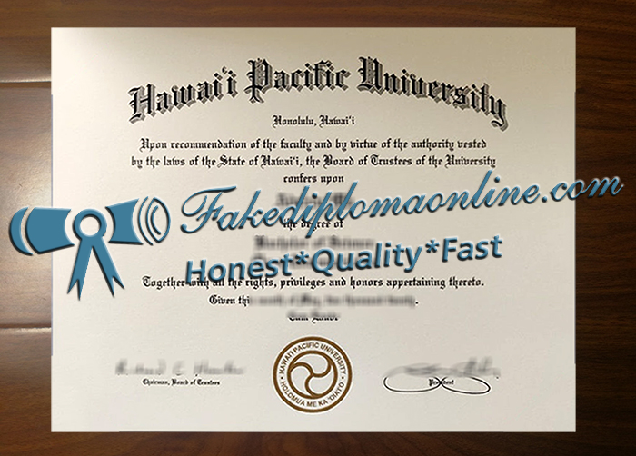 Hawaii Pacific University degree