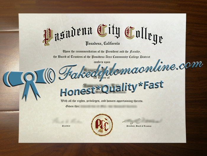 Pasadena City College degree