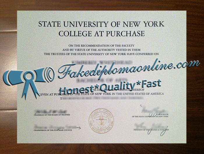 SUNY Purchase College diploma