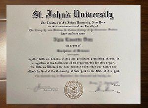 Saint John's University degree