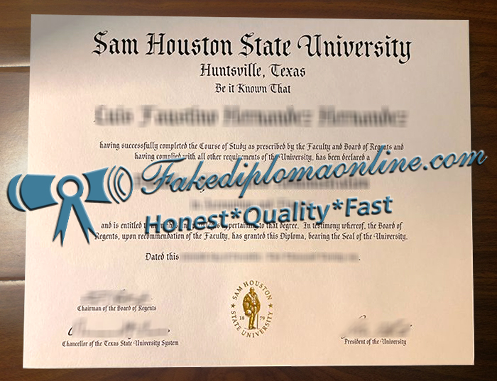 Sam Houston State University degree