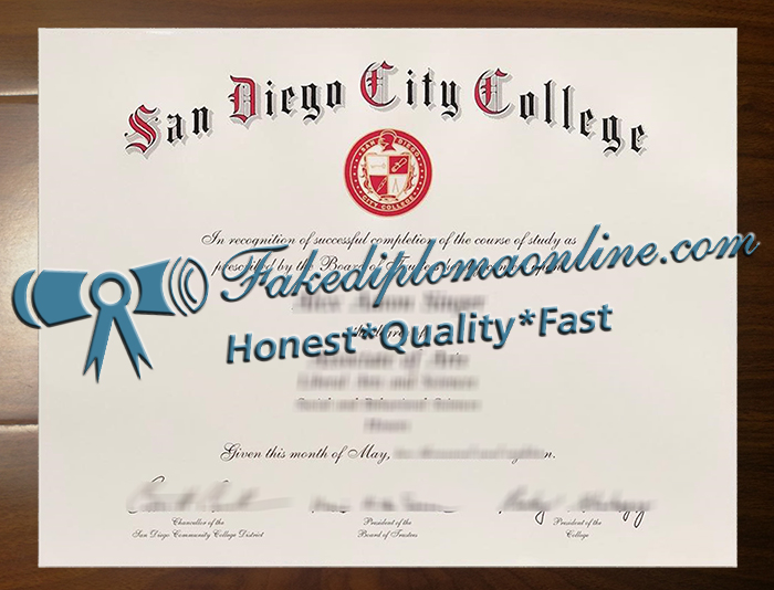San Diego City College degree