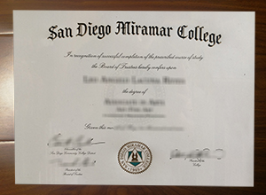 San Diego Miramar College degree