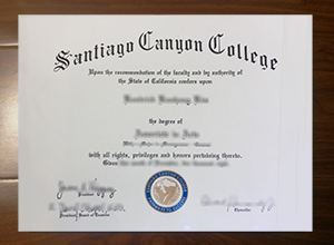 Santiago Canyon College degree