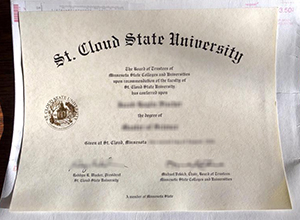 St. Cloud State University diploma