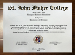 St. John Fisher University degree