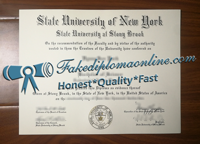 Stony Brook University degree