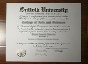 Suffolk University degree