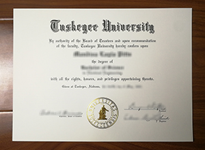 Tuskegee University diploma