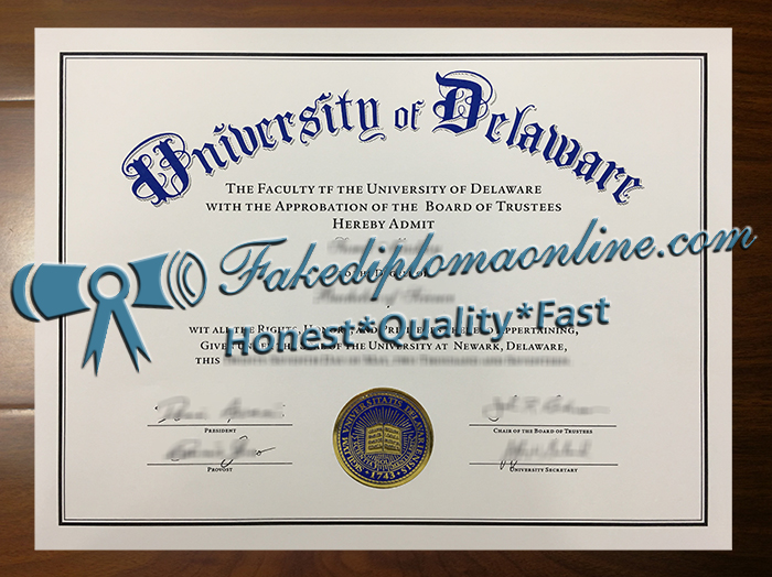 University of Delaware degree