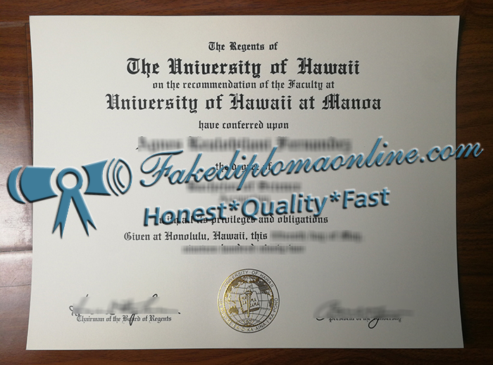 University of Hawaiʻi at Mānoa degree