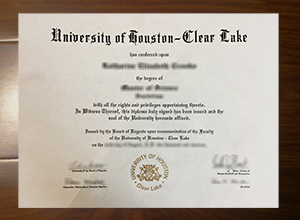 University of Houston-Clear Lake diploma