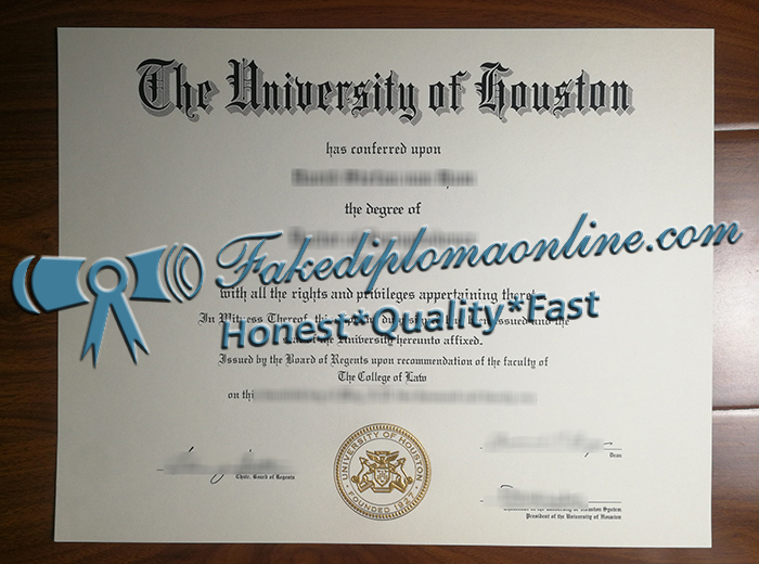 University of Houston degree