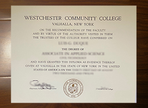 SUNY Westchester Community College diploma