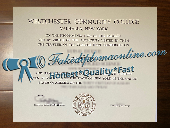 SUNY Westchester Community College degree