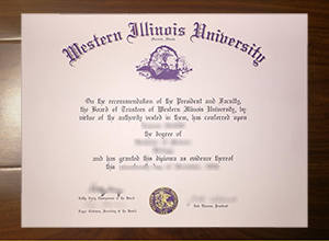 Western Illinois University diploma