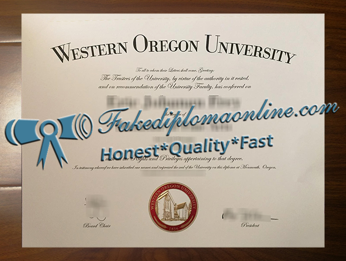 Western Oregon University degree