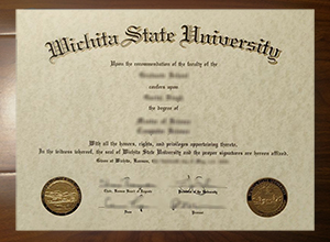 Wichita State University diploma