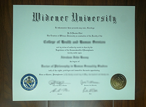 Widener University degree