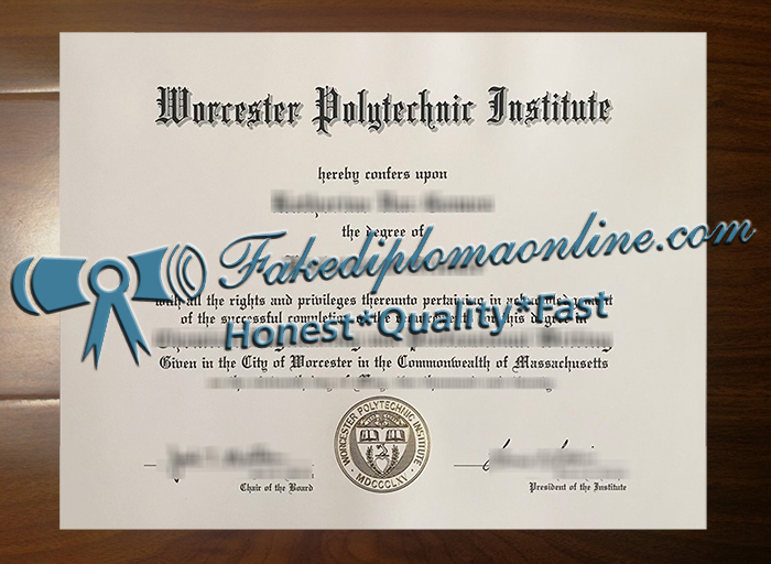 Worcester Polytechnic Institute diploma