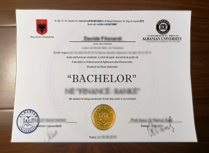 Albanian University degree