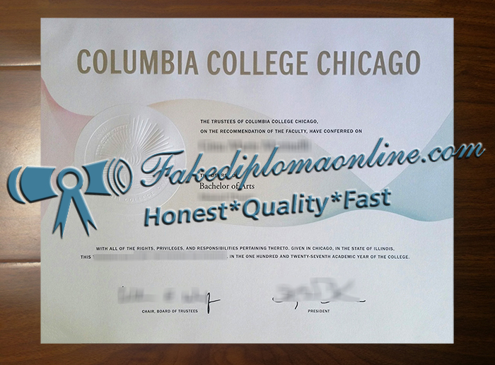 Columbia College Chicago degree