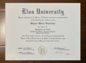 Elon University degree