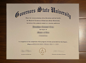 Governors State University diploma