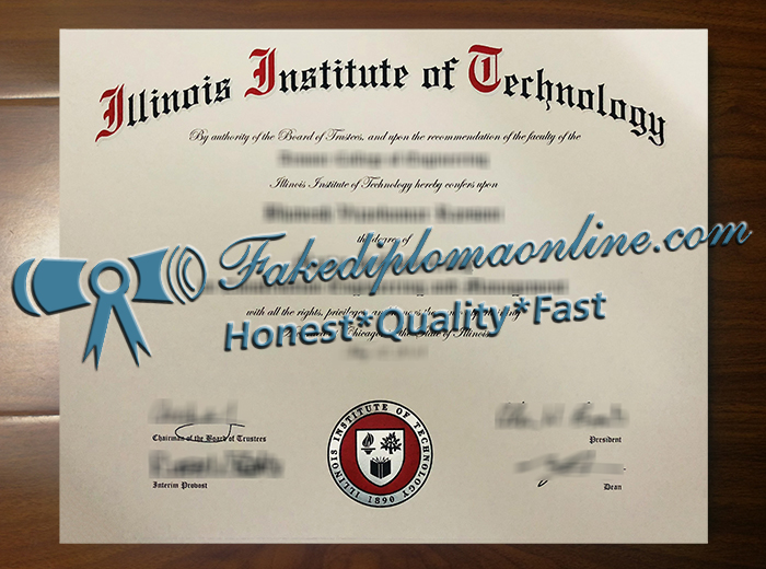 Illinois Institute of Technology diploma