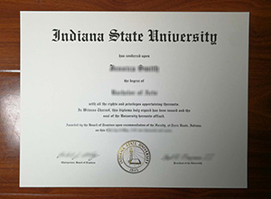 Indiana State University diploma