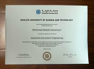 Khalifa University degree