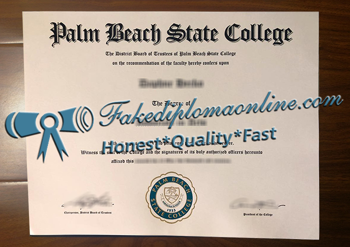 Palm Beach State College degree