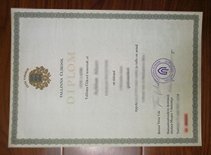 Tallinna Ulikool diploma