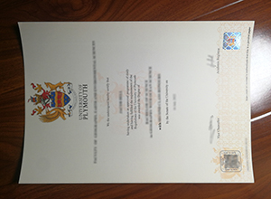 University of Plymouth diploma