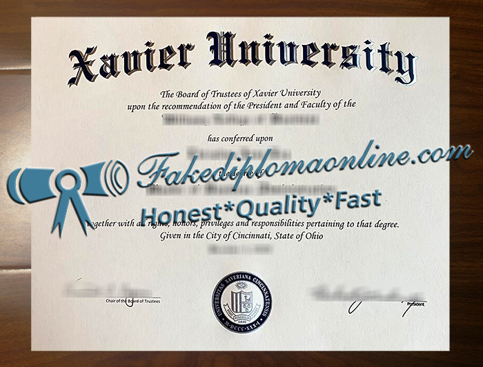 Xavier University degree