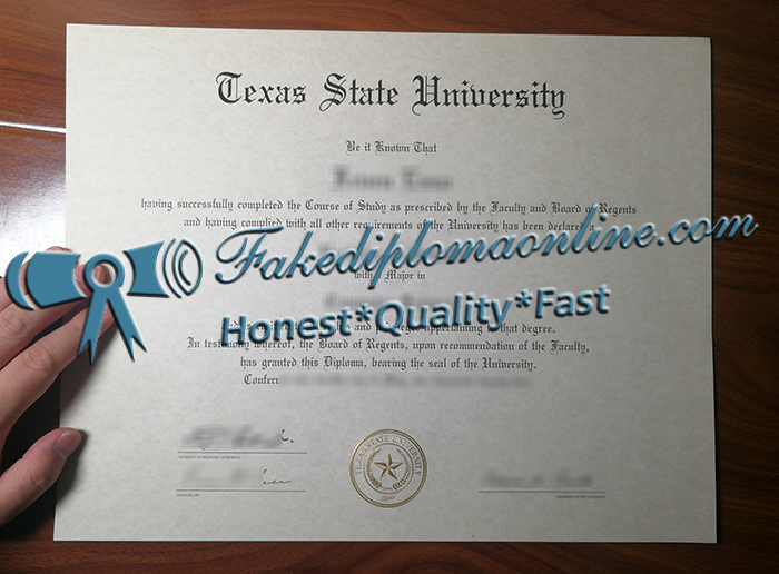 Texas State University degree