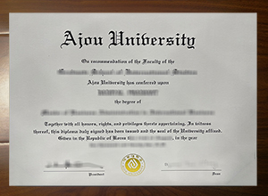 Ajou University degree