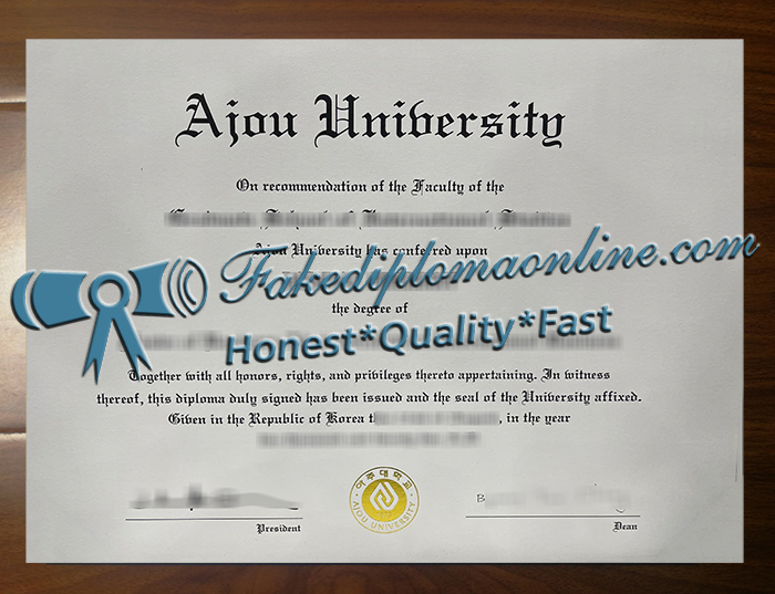 Ajou University degree