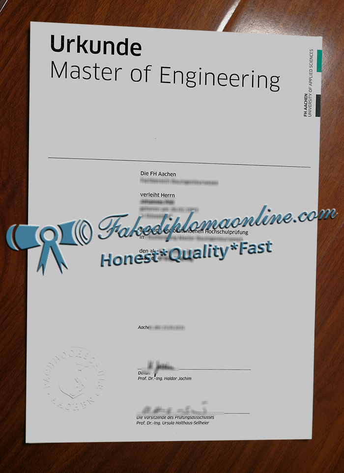 FH Aachen diploma