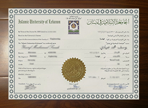 Islamic University of Lebanon degree