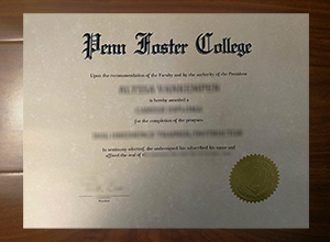 Penn Foster College degree