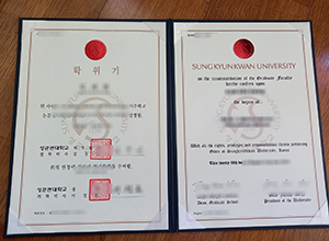 Sungkyunkwan University diploma