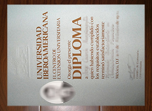 Universidad Iberoamericana diploma