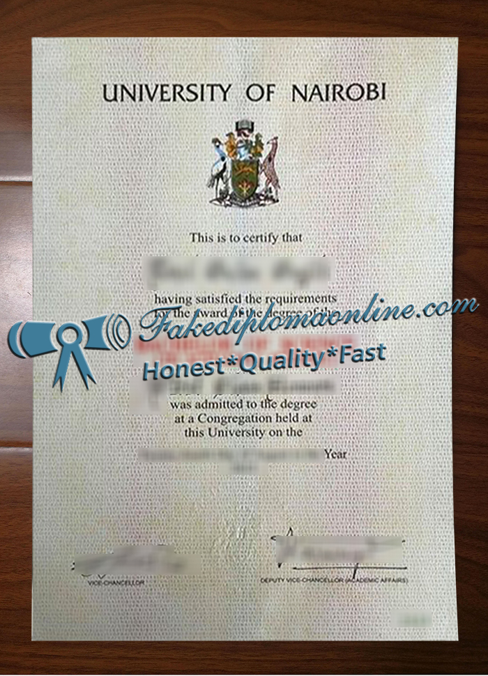 University of Nairobi diploma