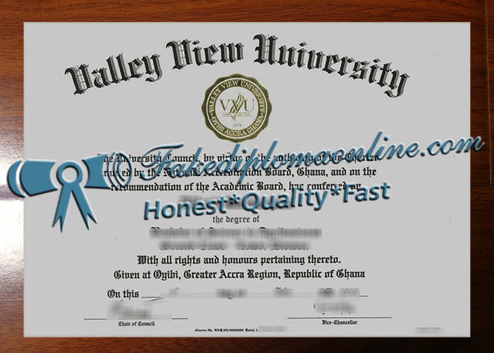 Valley View University degree