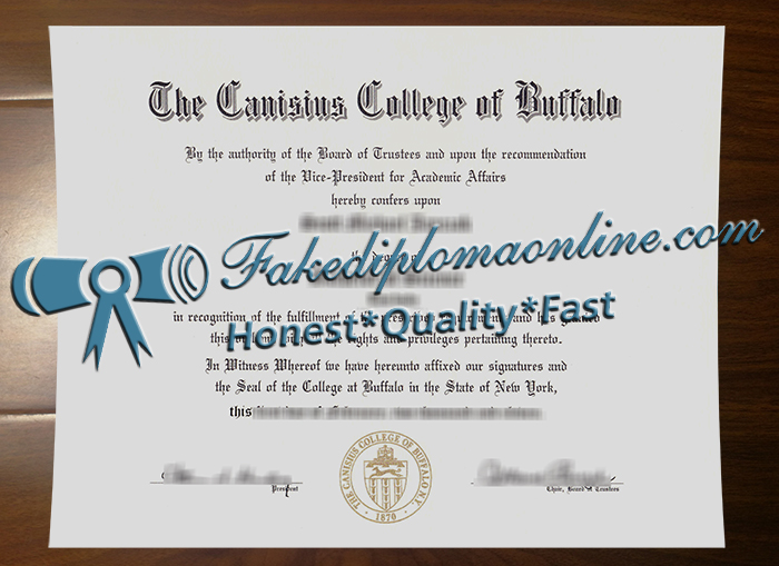  Canisius College diploma