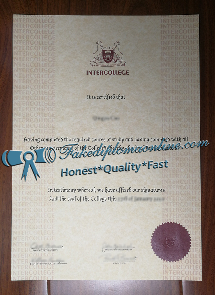 Intercollege diploma