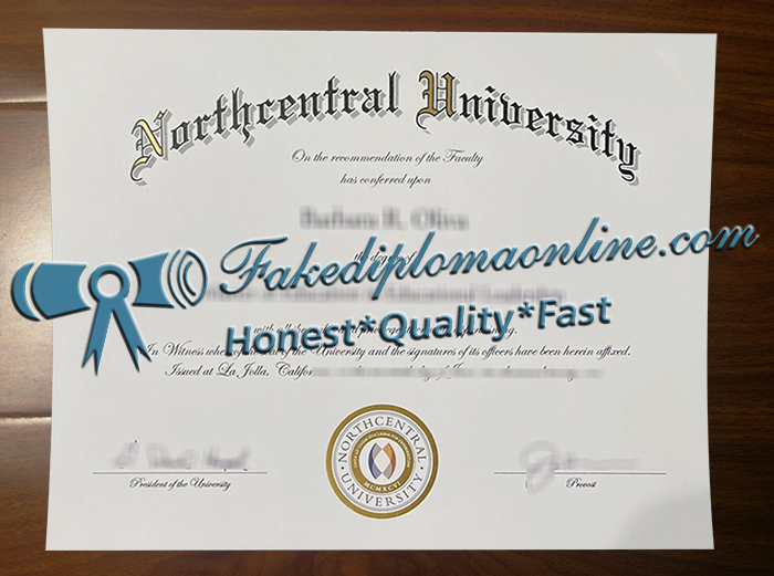 Northcentral University diploma