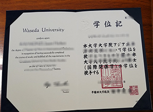 Waseda University diploma