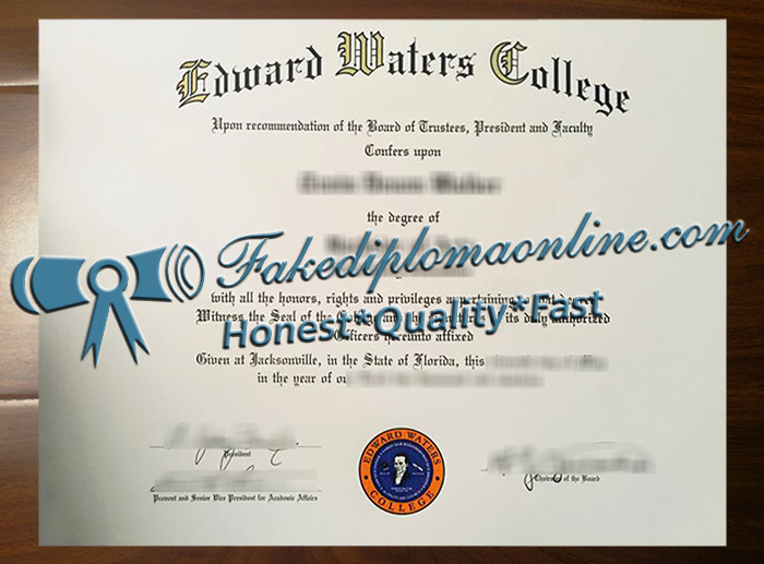 Edward Waters College diploma